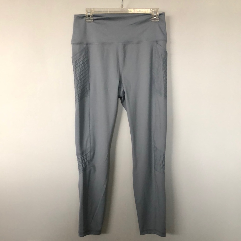 New! Never worn! Light steel blue leggings
